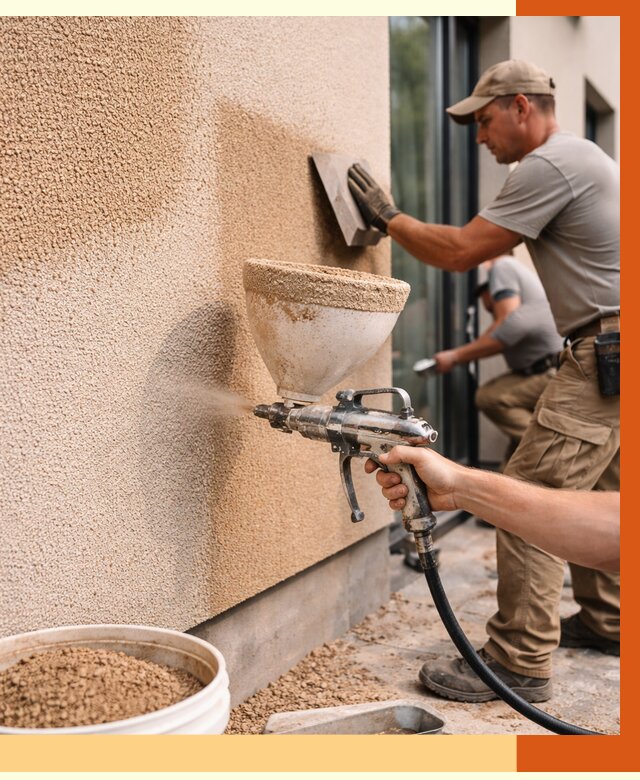 Утепление фасада жидкой пробкой в Якутске от 4999 руб./м² под ключ | ТепломастерКтс